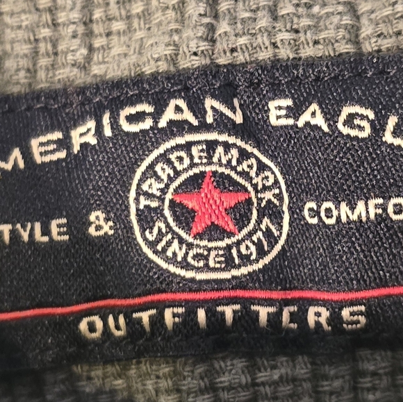 American Eagle Outfitters Vintage Mens Lg Short Sleeve - Picture 4 of 5